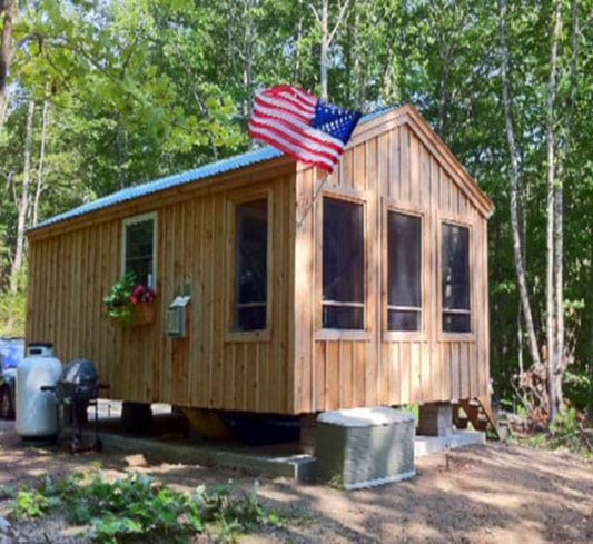 The Ultimate Off-Grid Living Solution: Building a 2-Story Shed Home