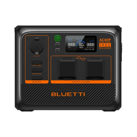 BLUETTI AC60 Portable Power Station | 600W 403Wh