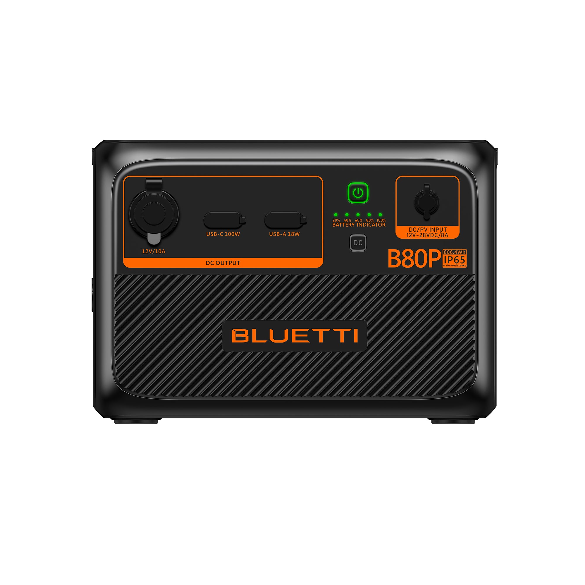 BLUETTI B80 Expansion Battery | 806Wh | 12-Volt Rechargeable Lithium-Ion  Battery Pack:Solar Power, Utility Power, Car Charging - BLUETTI Solar  Generator, Portable Power Station