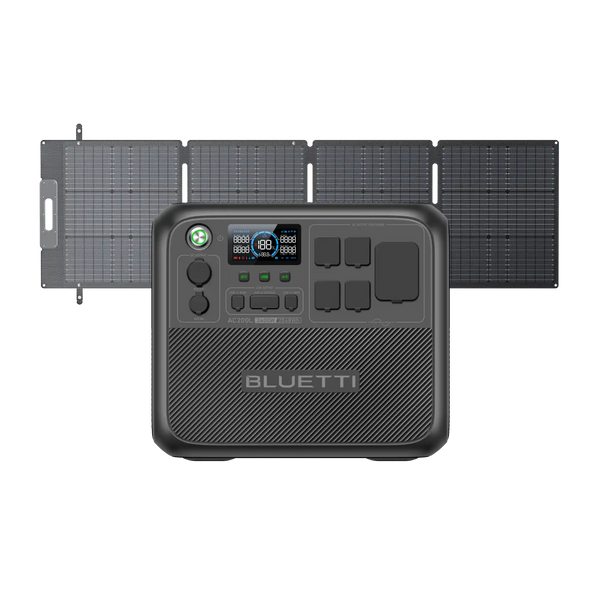 BLUETTI AC300+B300K+350W Solar | Home Battery Backup