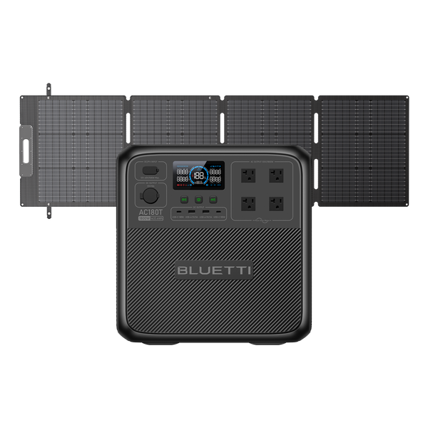 BLUETTI AC300+B300K+350W Solar | Home Battery Backup