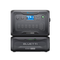 BLUETTI AC300+B300K+350W Solar | Home Battery Backup