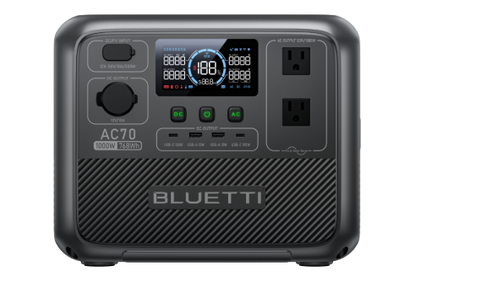 BLUETTI AC180 Solar Portable Power Station | 1,800W 1,152Wh 
